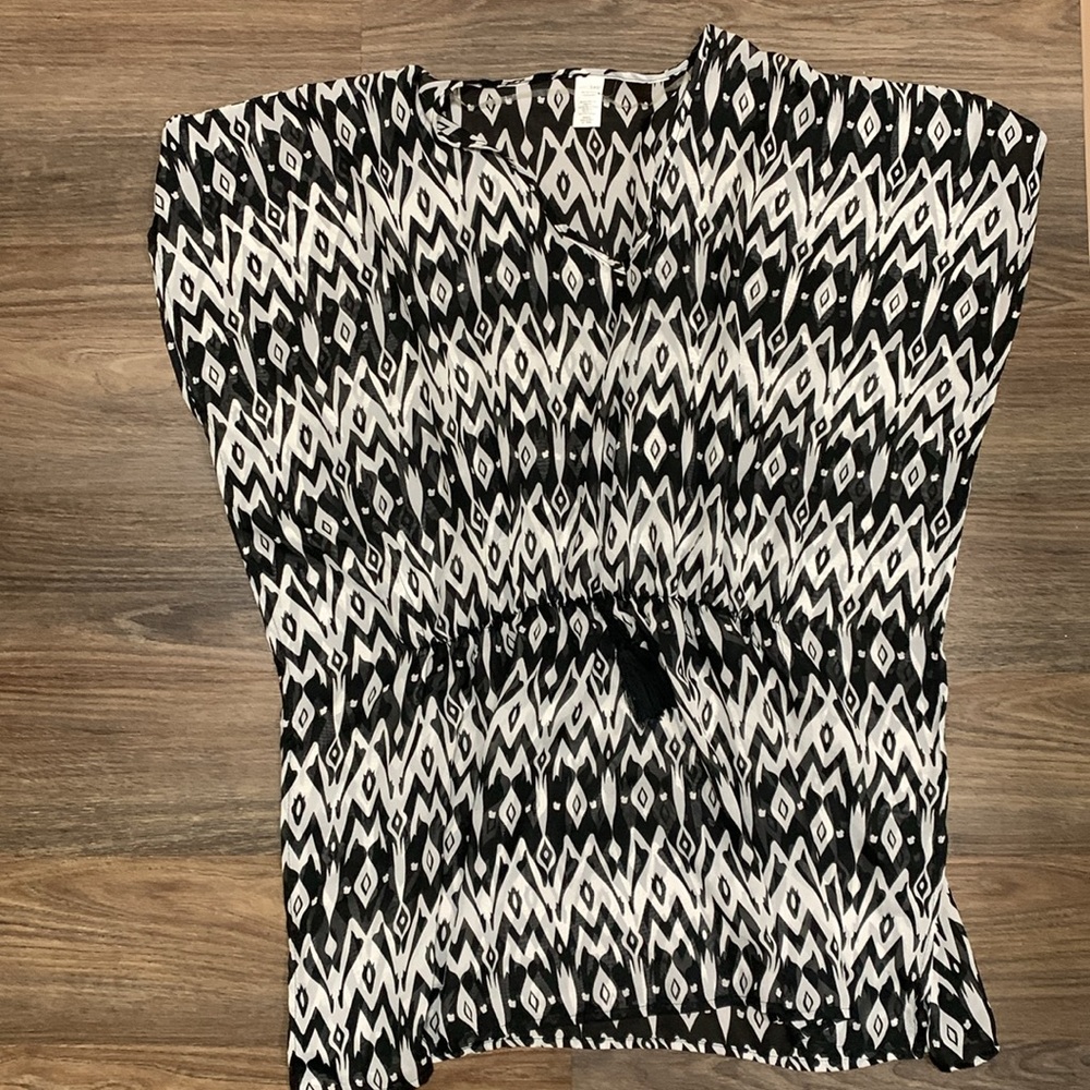 2  West Loop sheer swimsuit coverups